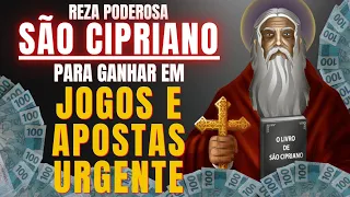 ORAÇÃO DE SÃO CIPRIANO PARA GANHAR EM JOGOS E APOSTAS URGENTE