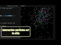 Interactive Art in p5 js Shape Transformations with Mouse Interaction