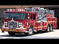 City of Fairfax Fire Department BRAND NEW Tower Ladder 403 Responding 26