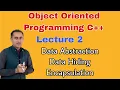 Data Hiding Encapsulation and Data Abstraction OOP lecture 2