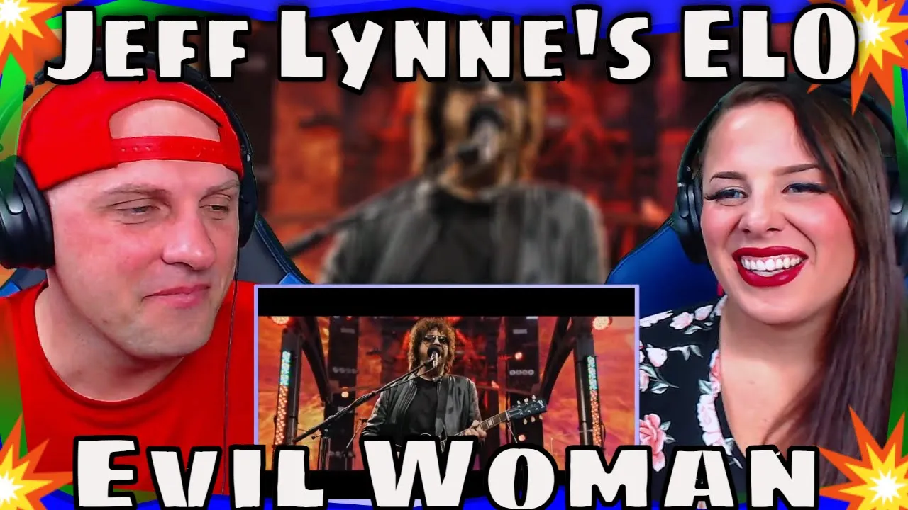 Jeff Lynne's ELO - Evil Woman (Live at Wembley Stadium) THE WOLF HUNTERZ REACTIONS