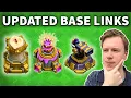 UPDATED Best TH11-18 Ranked Base Links with Crafted Defences