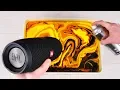 Lagu Pas je JBL speaker aan met Hydro Dipping