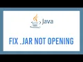 Fix jar not opening Couldn t reserve enough space Invalid Heap Size and more