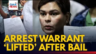 RECAP - Court order lifting arrest warrant vs VP Sara Duterte | GMA News