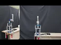 World s first of 12 transition controls of a rotary double inverted pendulum
