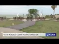 Victim s Memorial Garden nearing completion by the bay front