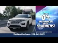 Over 500 New Fords In Inventory With Ford Credit Financing As Low As 0