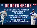 Download Lagu DodgerHeads: Roki Sasaki new Dodgers closer? Max Muncy \u0026 Will Smith possibly back in lineup