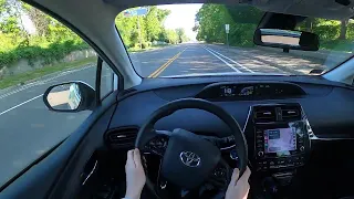 2022 Toyota Prius L POV Drive - Marcus Oakdale Cinema to Maplewood Mall
