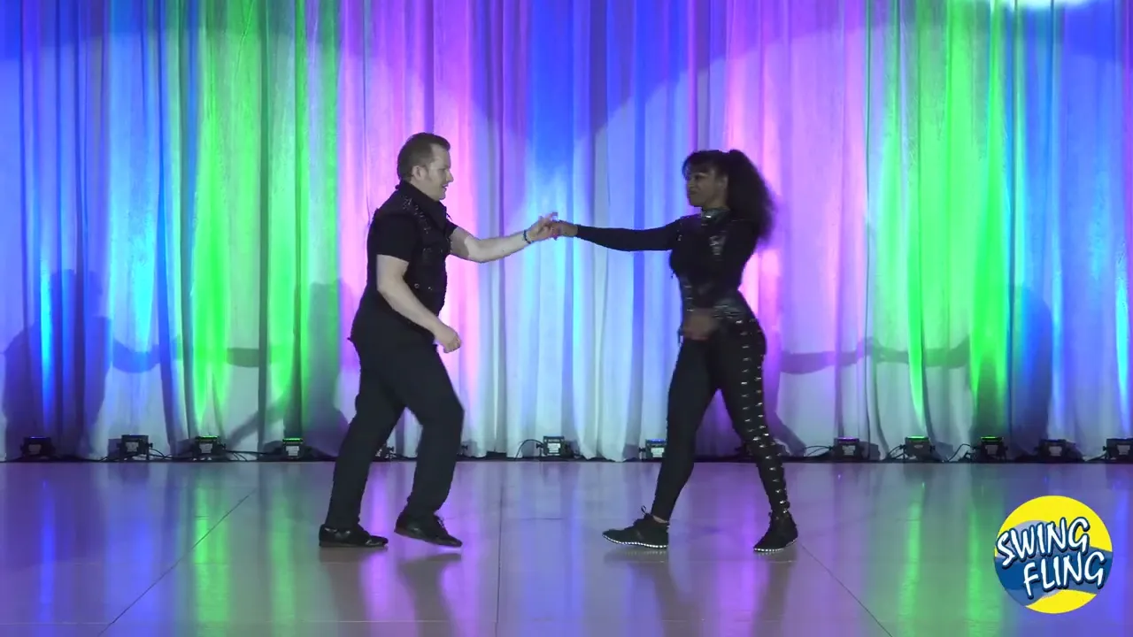 Swing Fling 2026 Pro Am Novice ProAm Spotlight Justin Arnold with Erica Smith   4K