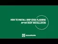How to Install Drip Edge Flashing After Roof Installation