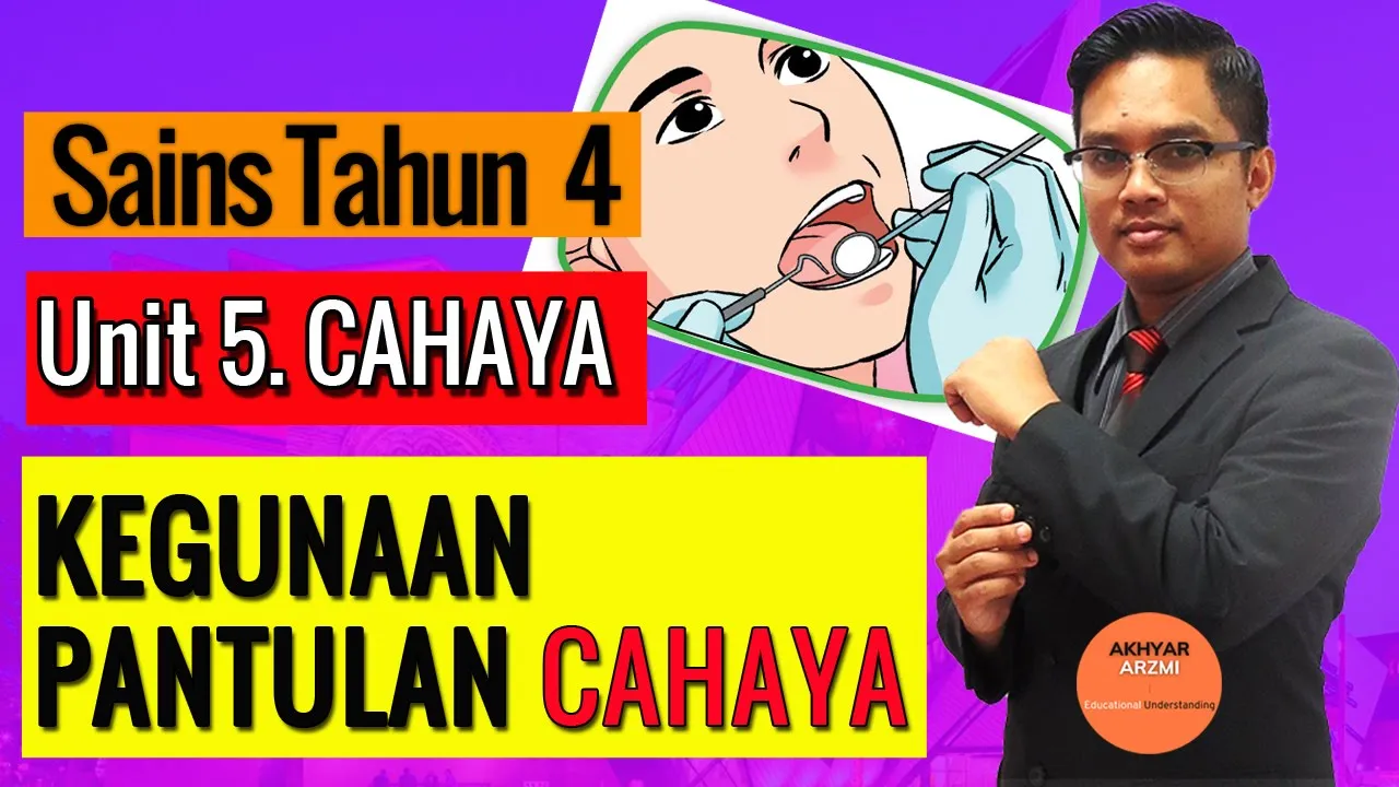 SAINS TAHUN 4 : KEGUNAAN PANTULAN CAHAYA part 2