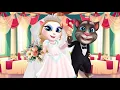 Download Lagu My Talking Angela 2👰 And My Talking Tom 🤵 | Wedding 💍