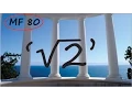 Inconvenient truths about sqrt 2 Real numbers and limits Math Foundations 80 N J Wildberger