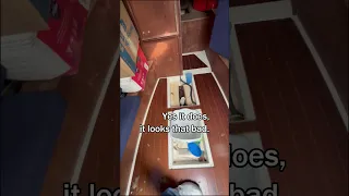 Derelict Junk Boat or Restoration Project? No Possums #shorts