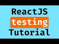 Beginner ReactJS Testing Tutorial Jest Enzyme 2019