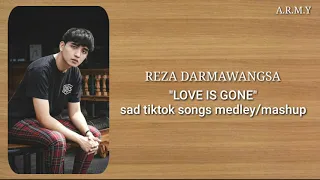 Download Reza darmawangsa - Love is Gone (sad tiktok songs medley/mashup) // Lirik MP3