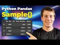 Select Random Rows or Columns in Pandas with sample - Quick Guide