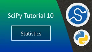 Scipy tutorial 10 Statistics