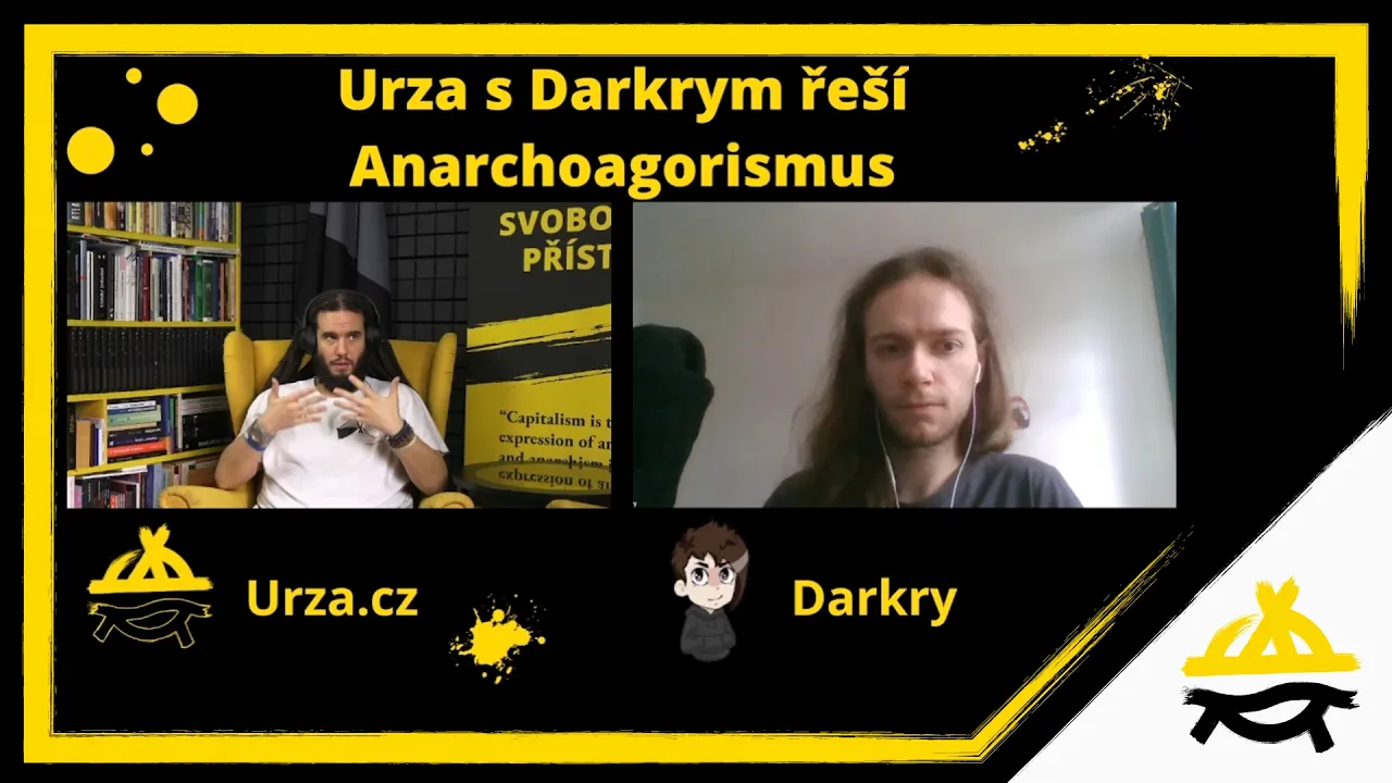 Darkry rozebírá s Urzou (knihu) Anarchoagorismus