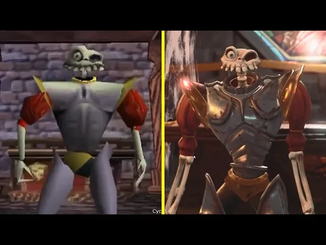MediEvil Remaster vs Original Early Graphics Comparison