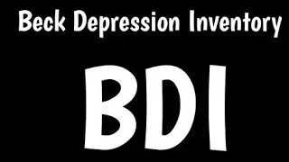 Beck s Depression Inventory BDI II