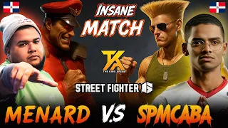 SF6 MENARD M Bison Vs CABA Guile Street Fighter 6 