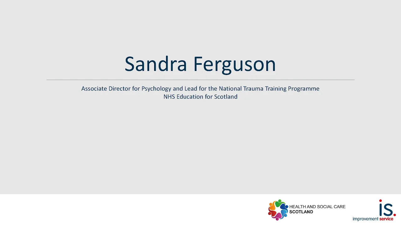 Trauma is everybody's business | Sandra Ferguson