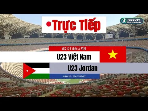 Video Thumbnail: 🔴Trực Tiếp|| U23 Việt Nam vs U23 Jordan |  18h30 ngày 6/1 U23 châu Á 2026.  ||Simulation Video Games