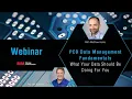 PCB Data Management Fundamentals Webinar