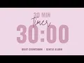 30 Minute Quiet Countdown Timer Gentle Alarm Aesthetic Pastel Pink