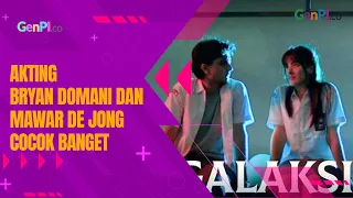 Bryan Domani dan Mawar De Jong Main Film Galaksi