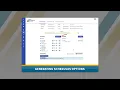Generating Schedules Options