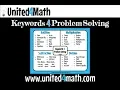 United 4 Math Keywords for Problem Solving