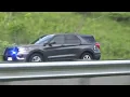 Massachusetts State Police X5 Escorting