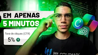 COMO FAZER CRIATIVOS COM INTELIGÊNCIA ARTIFICIAL EM 5 MINUTOS! (100% DE GRAÇA)