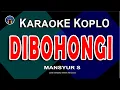 Download Lagu DIBOHONGI - MANSYUR S  (Karaoke Koplo Nada Wanita)