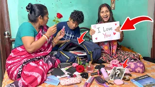 ভাইয়ের ব্যাগে লাভ লেটার 😲 মা খুব রেগে গেল || dwip da