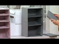 Cella Set of 2 Closet Organizersw 5 Removable Dividers on QVC