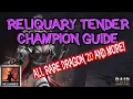 RAID Shadow Legends Reliquary Tender Champion Guide Best Rare Supp 4 ENDGAME All Rare Drag20