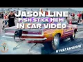 2024 Indy US Nationals Jason Line In Car Sox Martin Hemi Challenge Fish Stick 68 Barracuda