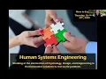MS Human Systems Engineering Webinar