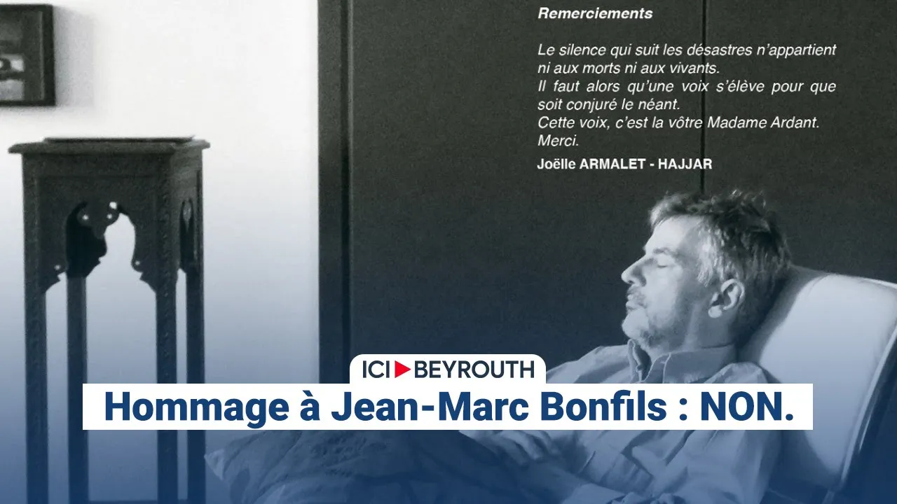 Hommage à Jean-Marc Bonfils : NON.