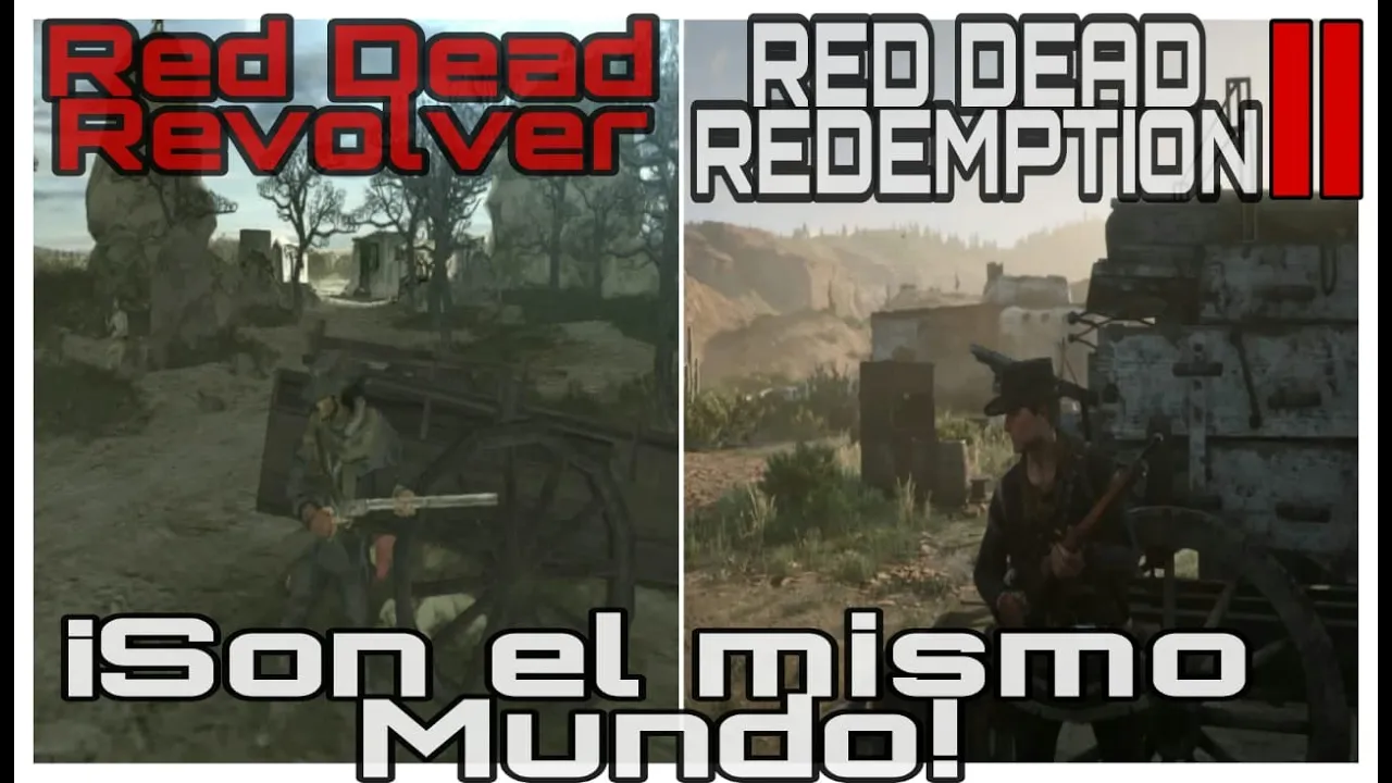 Ubicaciones de Red Dead Revolver en Rdr2 / Red Dead Revolver locations in RDR2