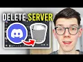 How To Delete Discord Server - Full Guide