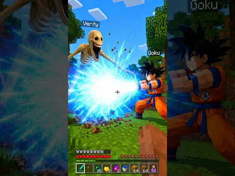 Verity VS Goku π² Who Will Win? π€ In Minecraft