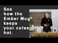 The smart mug How the Ember Mug works