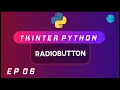 RadioButton In Tkinter 2020 Python GUI Using Tkinter Ep 06