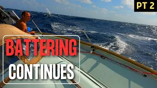 Battling Big Seas AGAIN!  Sailing From Jamaica to Panama  The Final Atlantic Passage  Pt 2  Ep112